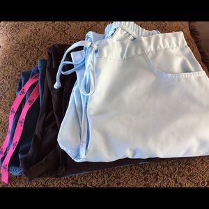3 Pair Scrub Pants size M